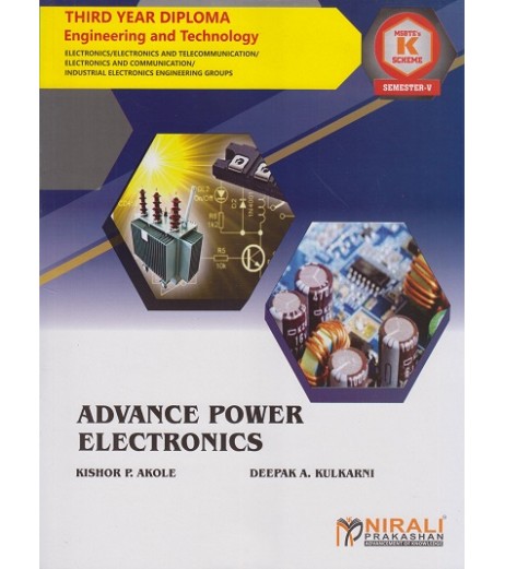 Nirali Advanced Power Electronics MSBTE k Scheme Sem 5 Electronics / E And TC  Engineering